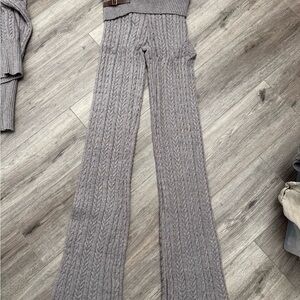 Low rise Frankie’s Bikinis knit pants size large NWT